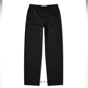 Norse Projects Aros Heavy Chino, Men’s, 33 W, Black